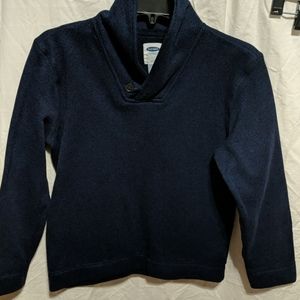 Boys size large navy blue pullover